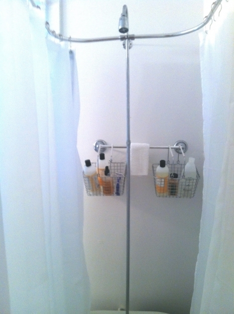 Stylish Shower Caddy For Clawfoot Tub Bathroom Utensils Bathroom Towel And Shower Caddy Ideas Part 141