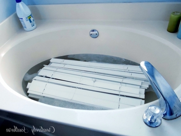 Wonderful How To Clean Blinds In Bathtub How To Clean Blinds