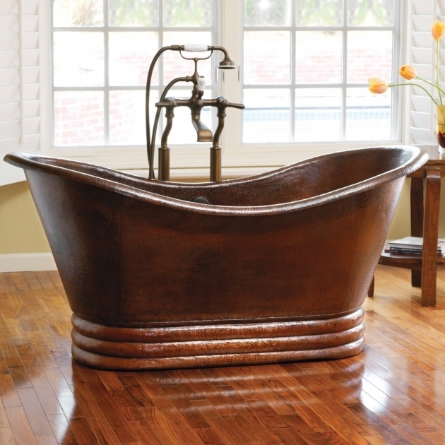 Gorgeous Copper Clawfoot Tub Trails 72 Inch Aurora Copper Bath Tub