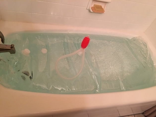 Image of How Many Gallons In A Bathtub Store 100 Gallons Of Water In Your Tub Youtube