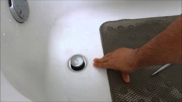 Image of How To Remove Bathtub Stopper How To Replace A Bathtub Drain Stopper Toe Touch Youtube