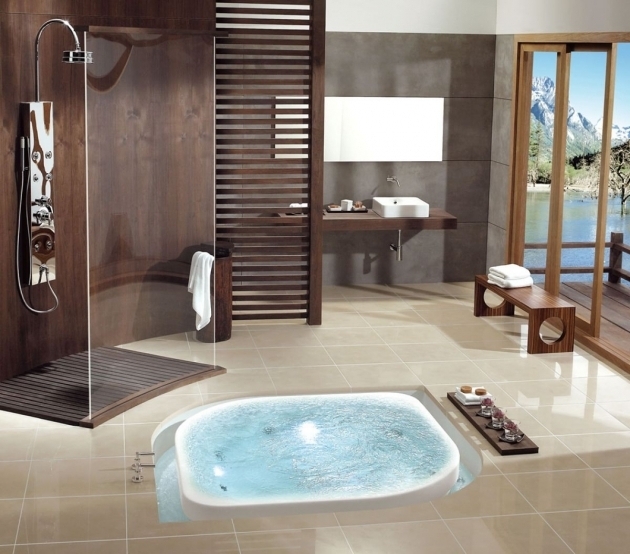 Inspiring Vertical Bathtub Natural Bathroom With Vertical Overflow Bathtub And Chrome Curved