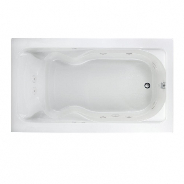 Remarkable Everclean Whirlpool Tub American Standard Everclean Cadet 6 Ft X 42 In Reversible Drain
